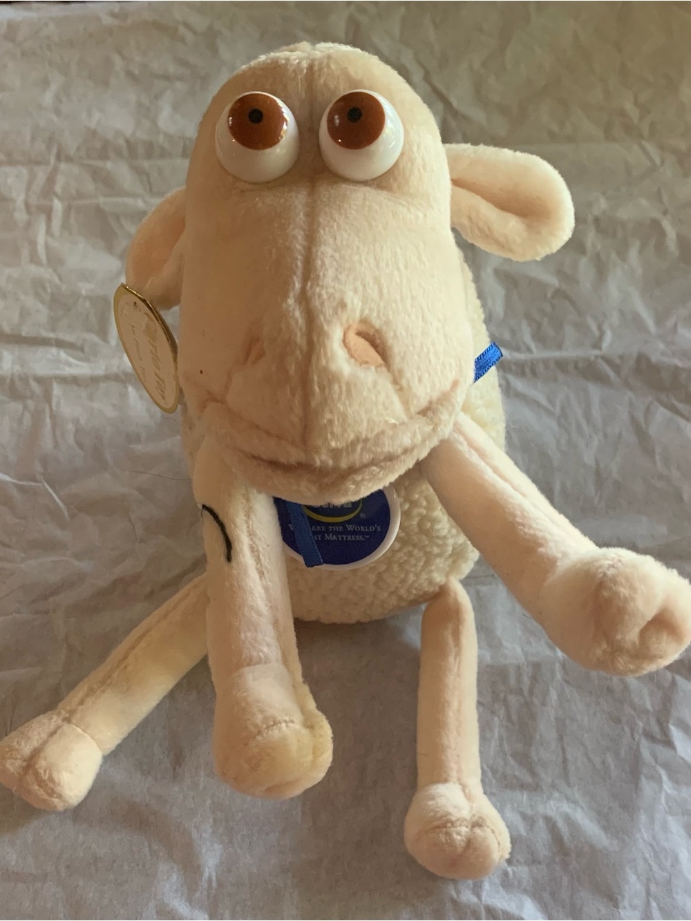 Serta Perfect Sleeper Sheep Plush Toy w/ Tags Stuffed Animal Sleep Sheep